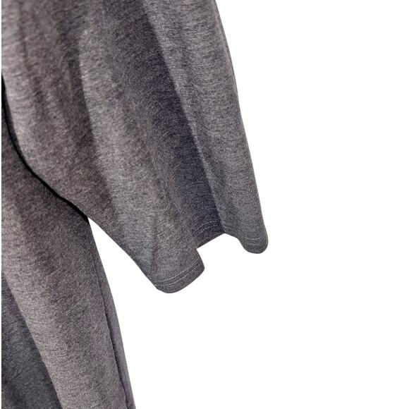 Berkshire Homewear French Terry Sleep Shirt Gray Button Front XL New - Picture 5 of 10